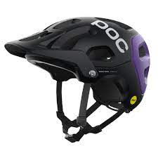 Poc Casco de Bicicleta Tectal Race Mips Uranium Black / Sapphire Purple