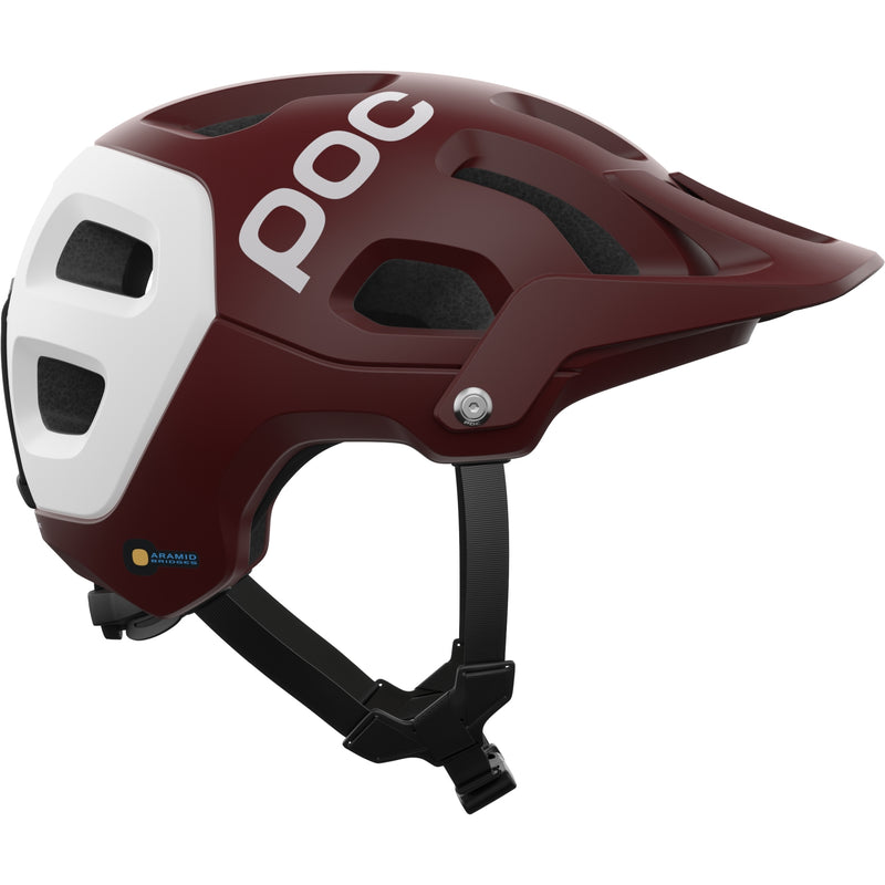 Poc Casco de Bicicleta Tectal Race Mips Garnet Red / Hydrogen White Matt